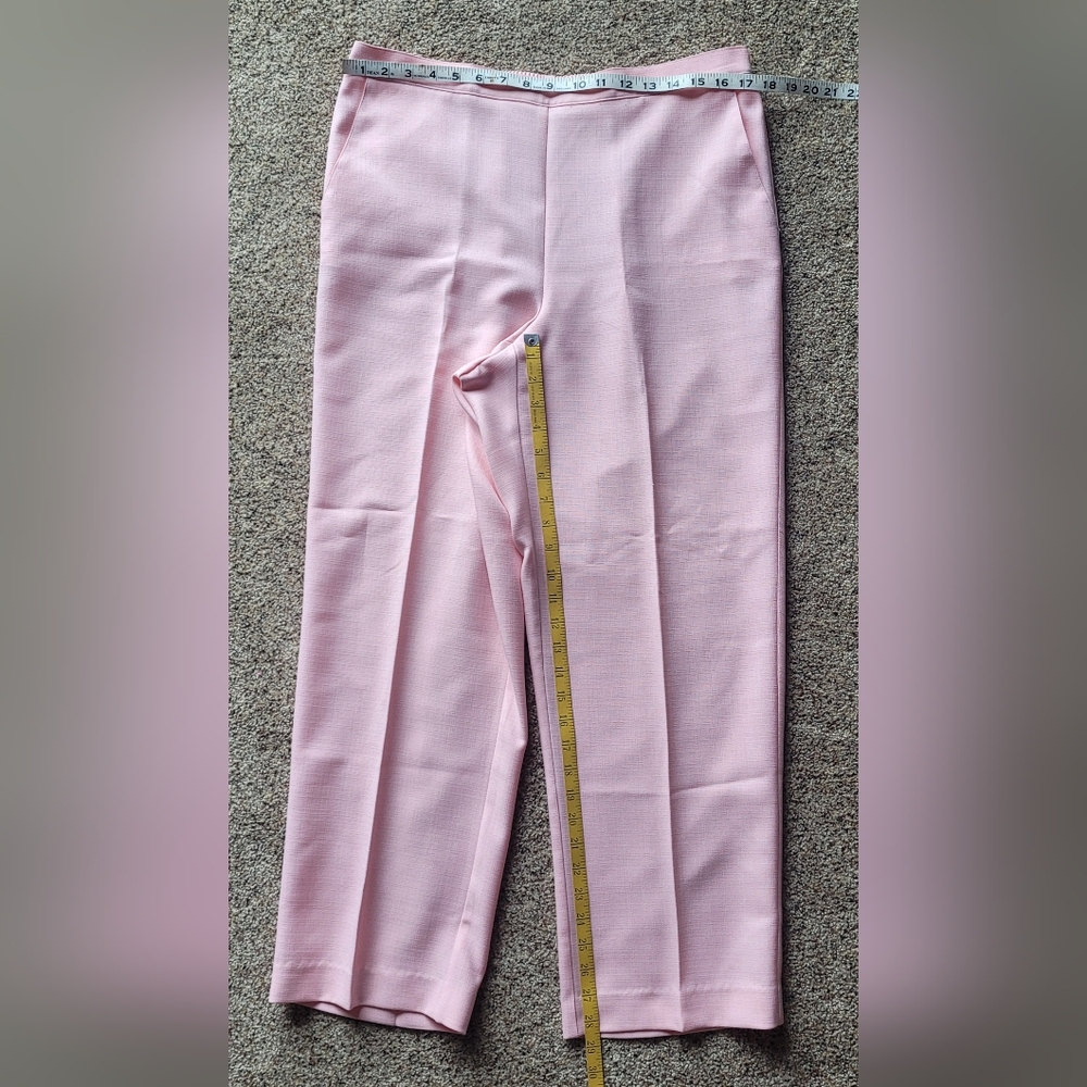 Alfred Dunner Light Pink Trousers